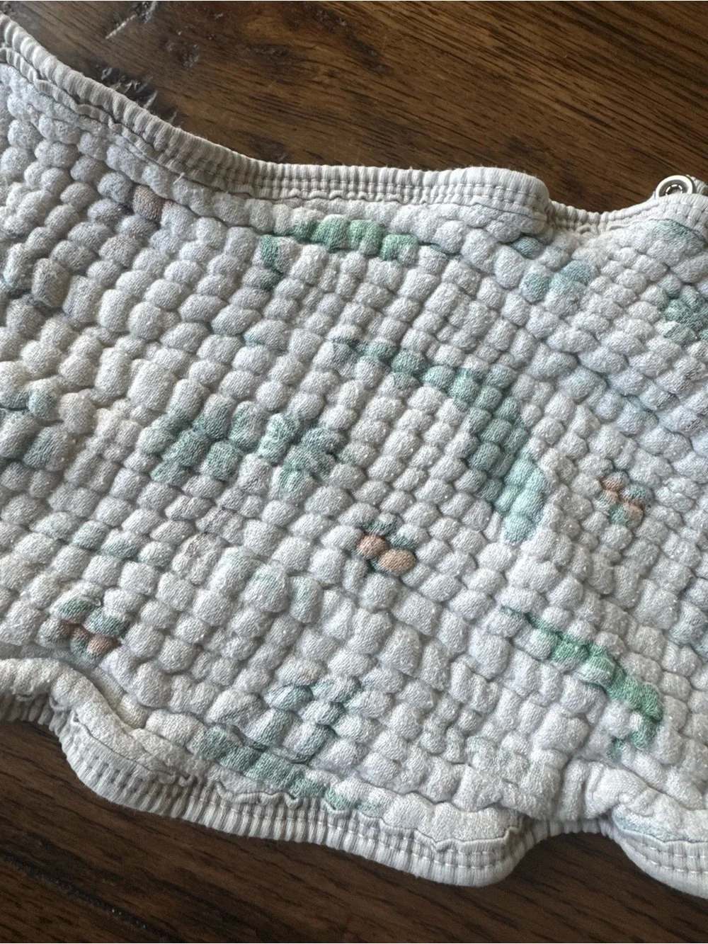 Little Hometown Florida Burpy Bib with Snap Collar